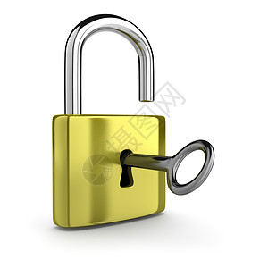 打开分隔卡扳手钥匙绑定开锁金属白色插图背景图片