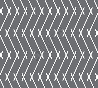 单色模式 垂直形成灰度交叉线的单色模式平铺织物马赛克几何学几何装饰品墙纸背景图片