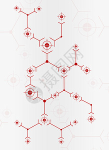 红线和视线摘要组成情况背景图片