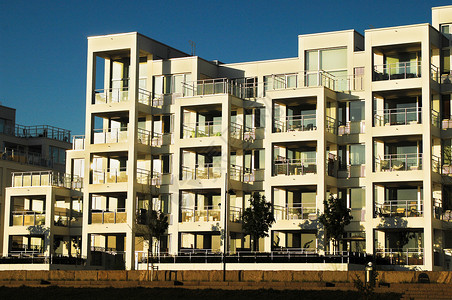 瑞典马尔默房子公寓建筑学建筑背景图片