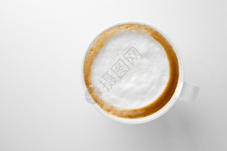 咖啡杯咖啡白色食物时光棕色时间杯子气泡休闲背景图片