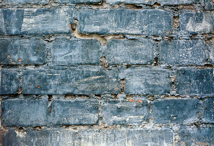 旧砖墙衰变风化石头背景图片