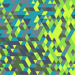 摘要三几何背景 Mosaic 矢量图解推介会墙纸正方形技术建筑学商业包装科学建造长方形背景图片
