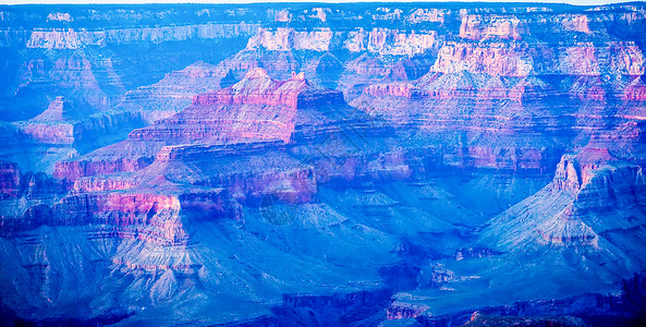 大峡谷阳光明媚 天空晴蓝海报旅行橙子明信片沙漠晴天侵蚀旅游地质学全景背景图片