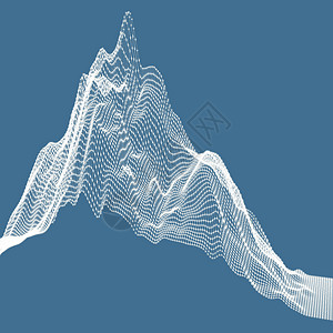地理素材网摘要地貌背景 网络空间网宽慰科学地形网络地球节点多边形地理格子高度设计图片