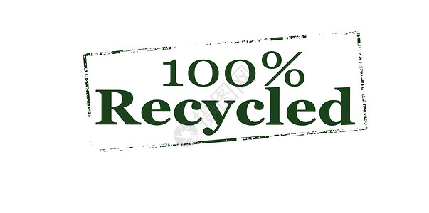 百分之百回收利用背景图片