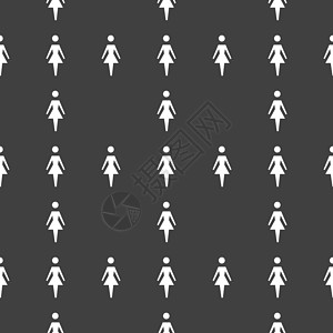 女性上厕所的网页图标 平板设计 无缝模式成人浴室厕所绅士卫生合伙互联网女孩男人卫生间背景图片