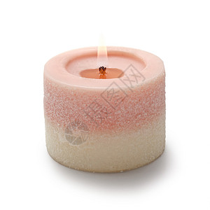 蜡烛温泉白色疗法芳香庆典火焰灯芯浪漫礼物香气背景图片