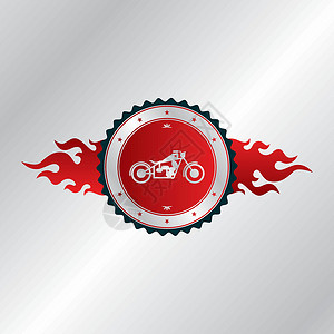 摩托车贴贴标签菜刀贴纸艺术徽章背景图片