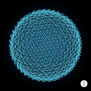 刺球便签3D球和刺 抽象几何物体设计图片