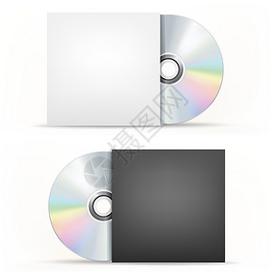 光盘封皮CD-DVD光盘和封面设计图片