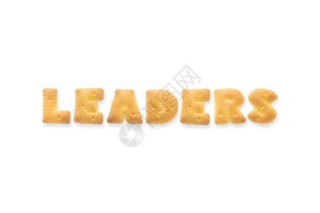 字母饼干饼干小吃首都白色领导人食物背景图片