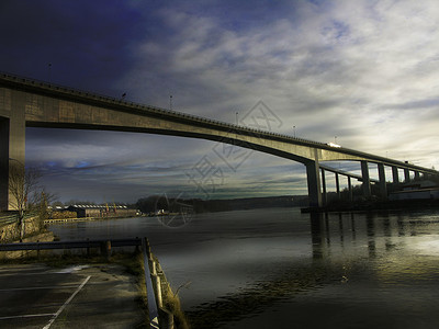 挪威桥胶质瘤背景图片