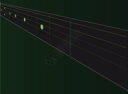 指针板乐器金属岩石电吉他单线脖子插图指板挡泥板绘画背景图片