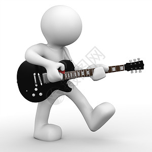 吉他手数字摇杆吉他音乐家香椿岩石音乐男人背景图片