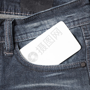 吉安口袋名牌材料棉布纺织品牛仔裤衣服蓝色标签商业裤子牛仔布背景图片