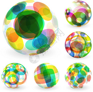 开心魔法球摘要插图魔法互联网活力技术创造力圆圈圆形网络光谱全球设计图片