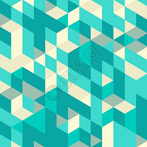 摘要三几何背景 Mosaic 矢量图解打印包装艺术网络建造商业团体技术建筑马赛克背景图片