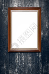 旧图片框艺术绘画框架金属镜子插图墙纸木头金子边界背景图片