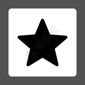流行歌曲授奖按钮覆盖彩色集的恒星图标正方形速度胜利勋章报酬会徽星星数字优胜者字形设计图片