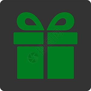 礼物包从授奖按钮覆盖颜色集当前图标优胜者生日包装质量展示盒子灰色丝带正方形产品设计图片