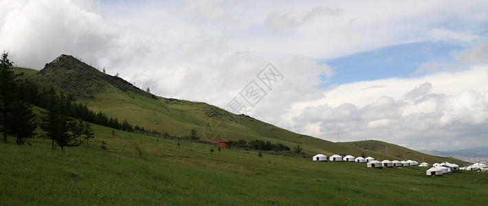 蒙古包门素材蒙古Ullanbaator附近的蒙古黄蜂背景