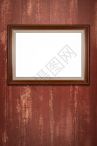 旧图片框艺术墙纸乡村金子木头插图绘画房间照片摄影背景图片