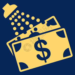 垫圈商业集的洗钱图标蓝色支付货币现金金融电子商务背景购物银行洗衣设计图片