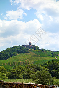 利希滕贝格奥伯斯滕费尔德骑士城堡高清图片