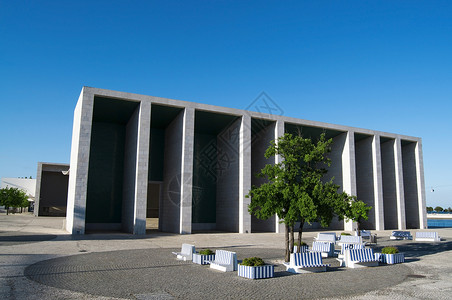 里斯本的现代建筑地标旅行旅游建筑学几何学城市背景图片