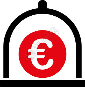储纳盒来自的欧元标准图标储物柜保险箱安全银行储物盒投资防腐剂现金金融商业设计图片