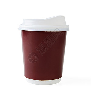 纸纸咖啡杯茶杯白色杯子纸板塑料对象背景图片