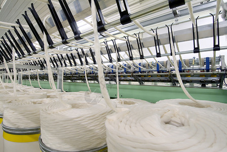 棉花滑石机7纺织品高清图片素材