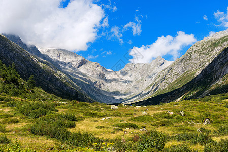 阿达梅洛地块高的阿尔卑斯山高清图片