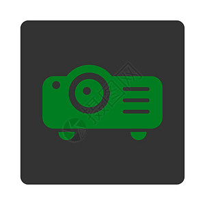 投影器图标娱乐幻灯片灰色字形绿色展示电影摄像机电脑推介会背景图片