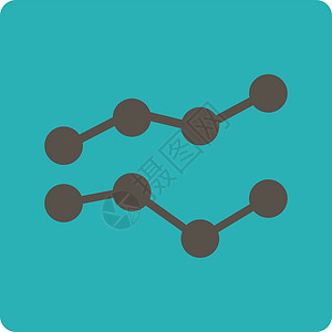 趋势图示报告灰色销售市场走向字形图表青色统计信息背景图片