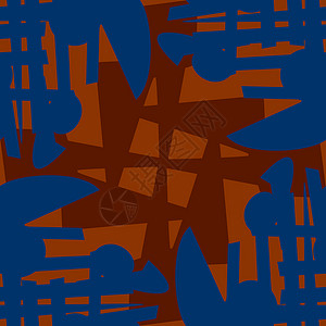 布朗和蓝色抽象三角背景图片