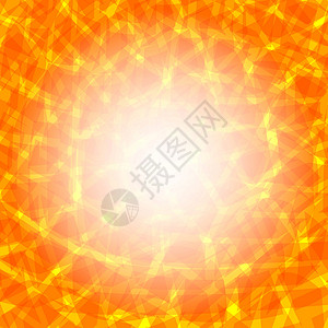 抽象的橙色模式投影光束条纹插图样本白色技术折叠项目装饰品背景图片