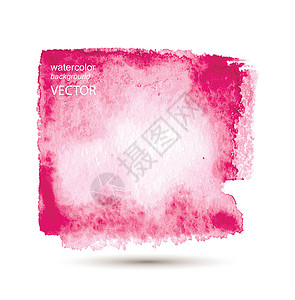 粉色液体水彩手画背面的文摘素描液体测试飞溅桌子木头油漆报纸插图作品插画
