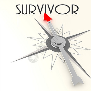 使用幸存者的单词背景图片