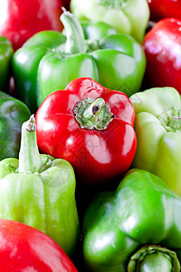 辣椒白色蔬菜健康胡椒红色素食者绿色食物背景图片