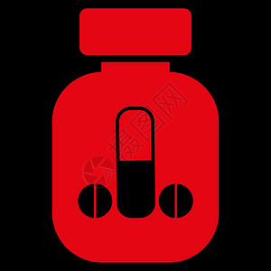 药物图标男医学图标化学性别药物黑色制药刺激瓶子勃起治疗药瓶插画
