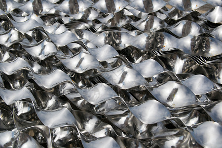 双叶铝条闪光工业光泽度盘子网格炼铁金属灰色辉煌背景图片