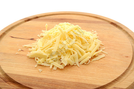 木板上烤奶酪背景图片