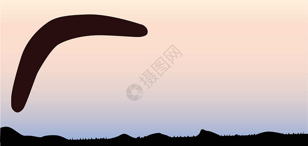 澳大利亚内陆风光日落天空盎司日出农村艺术品插图艺术沙漠绘画背景图片