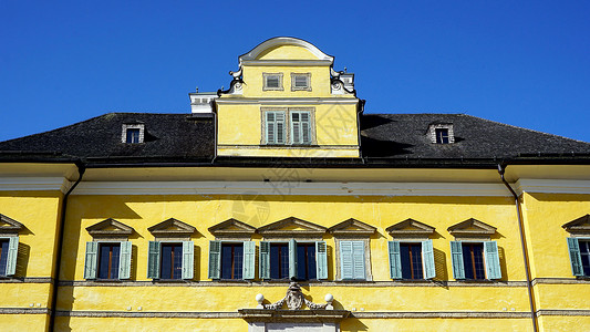 Hellbrunn宫殿细节背景
