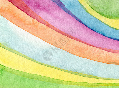 灰色和水彩色白漆背景艺术创造力水粉帆布中风水彩画染料彩虹手绘印迹背景图片