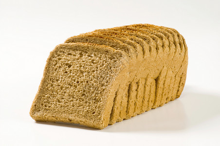 布朗三明治面包背景图片