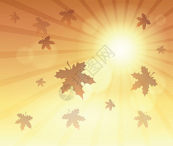 秋季天空主题背景 4背景图片