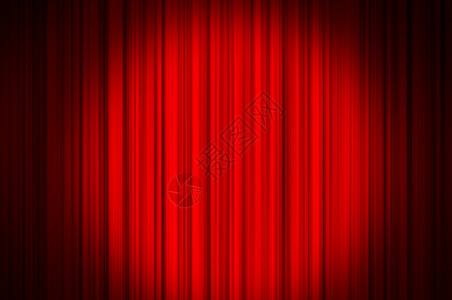 红色窗帘展示电影聚光灯舞台音乐会典礼纺织品颁奖剧院娱乐背景图片